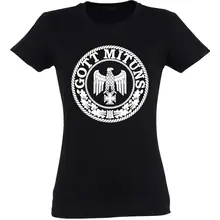 Damen T-Shirt - Gott mit uns, Adler - gewählte Variante
