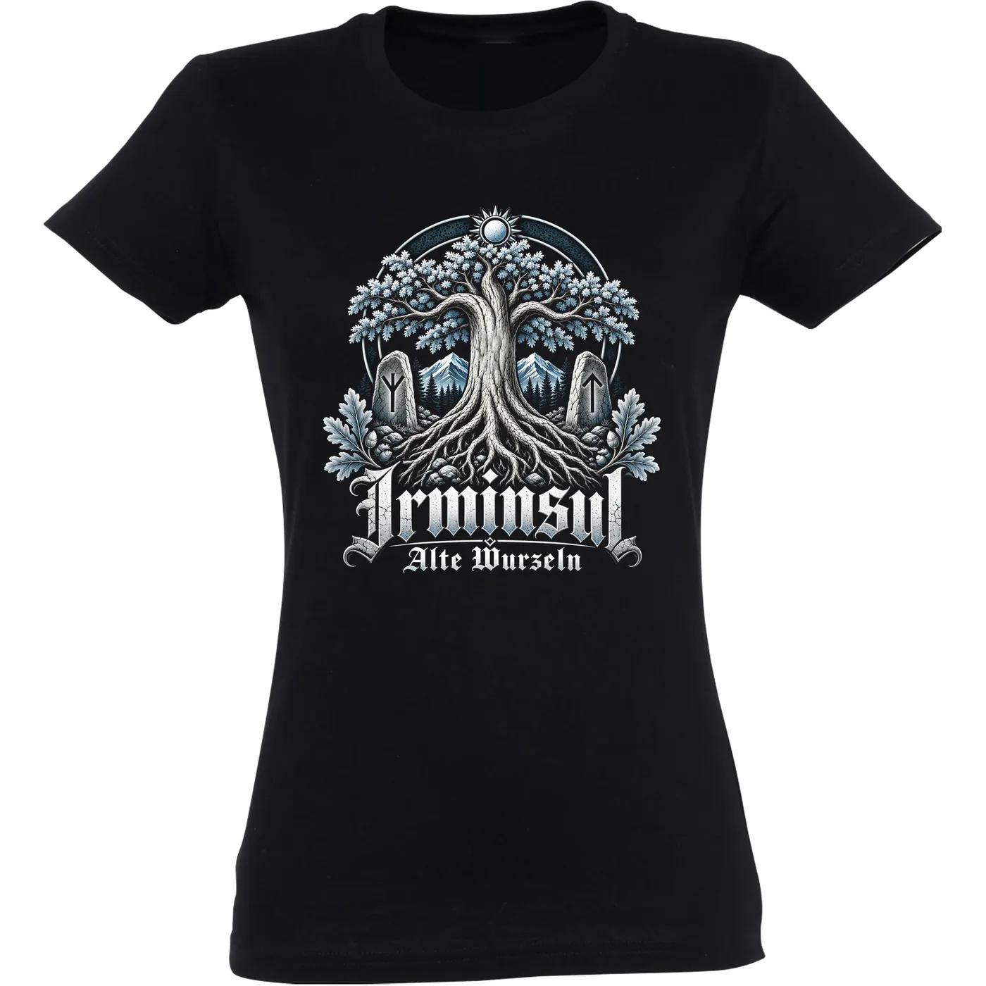 Damen T-Shirt - Irminsul, Alte Wurzeln