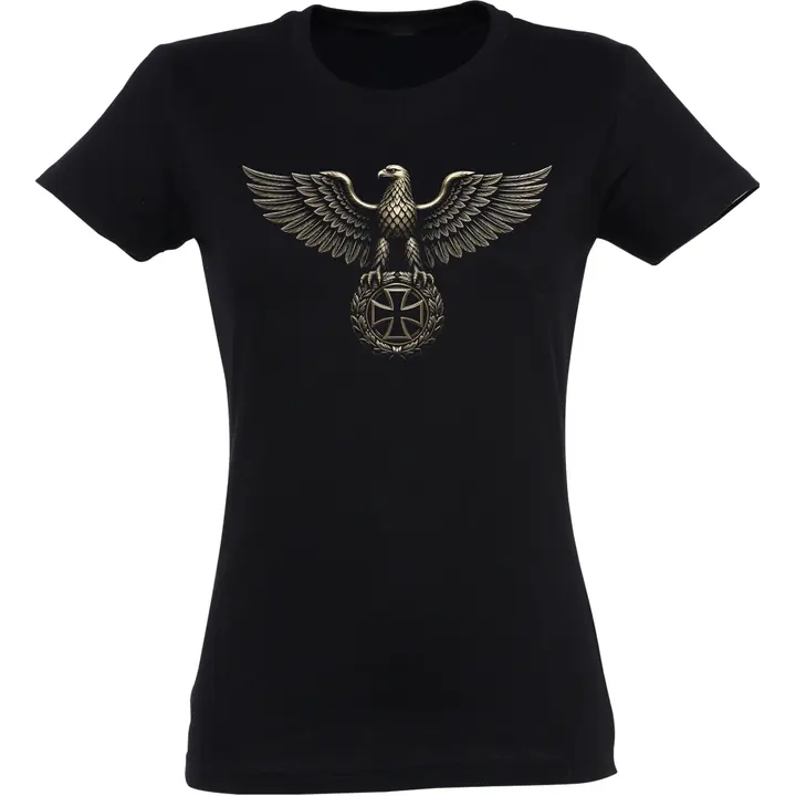 Damen T-Shirt - Adler, Eisernes Kreuz