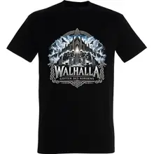 Herren T-Shirt - Walhalla, Götter des Nordens Vorderseite