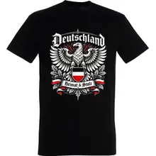 Herren T-Shirt - Deutschland Adler, Heimat & Stolz Vorderseite