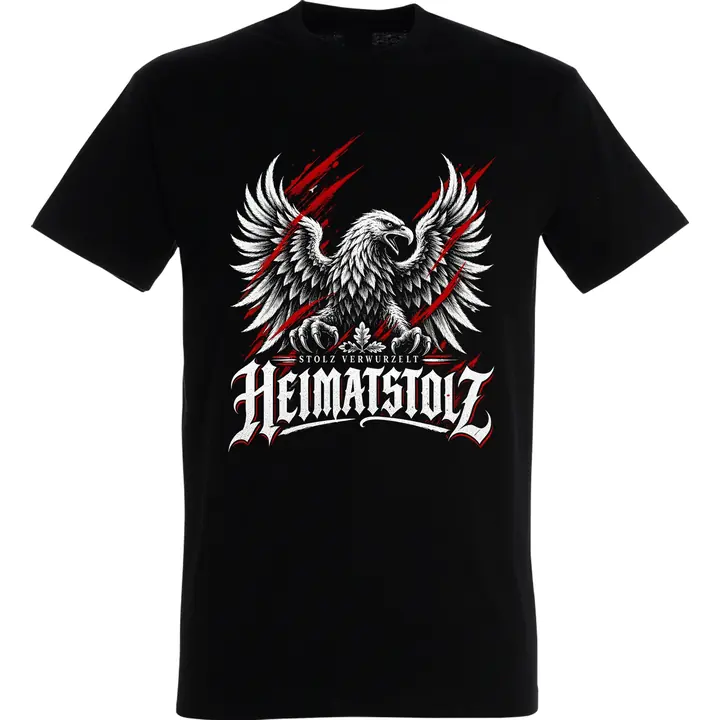 Herren T-Shirt - Heimatstolz, Stolz verwurzelt
