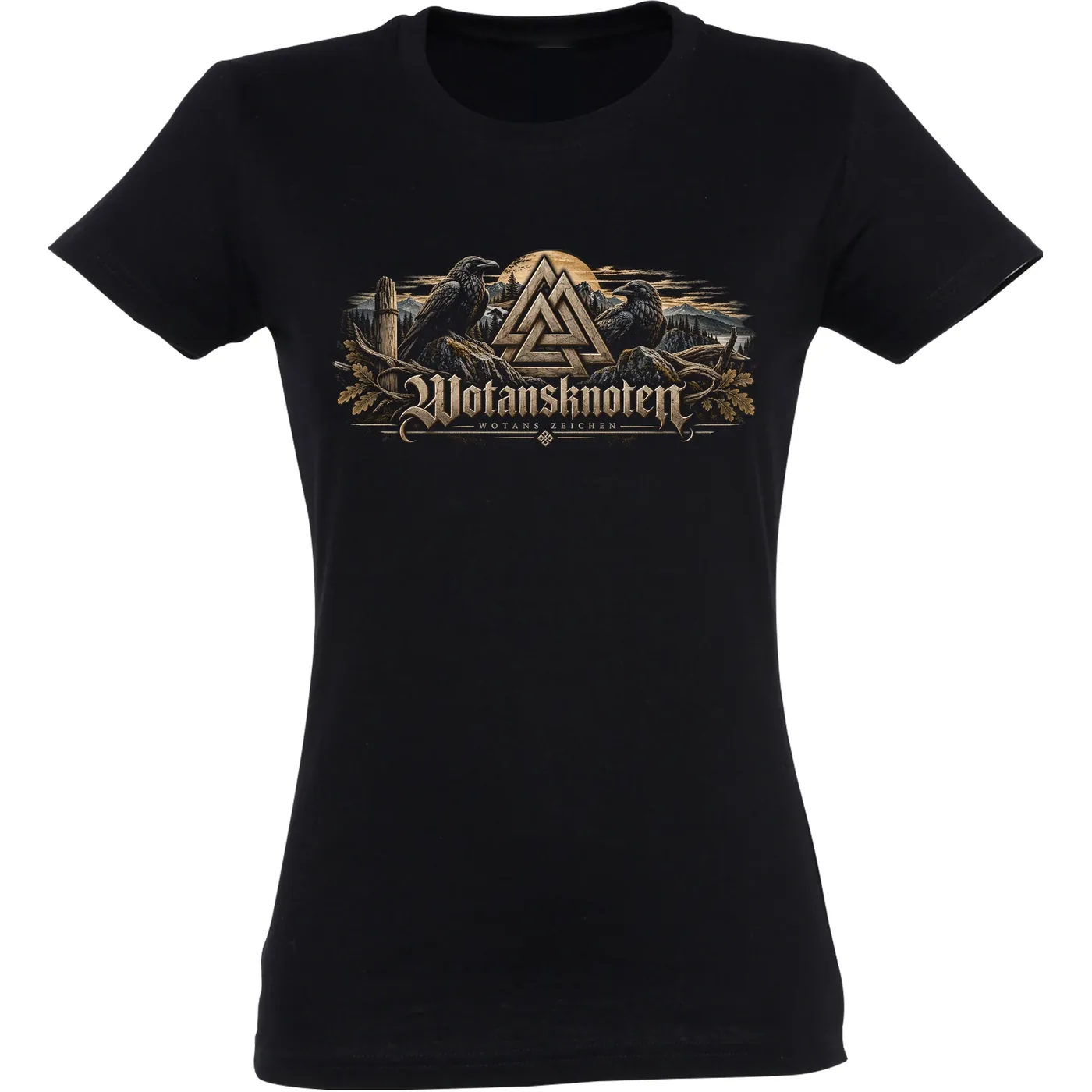 Damen T-Shirt - Wotansknoten, Wotans Zeichen