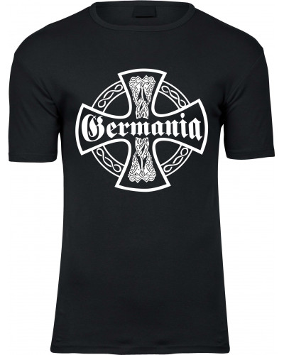 Herren Premium T-Shirt (Germania, Kreuz)
