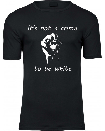 Herren Premium T-Shirt (Its not a crime to be white)