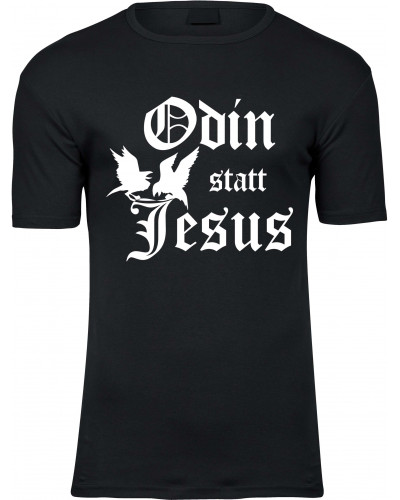 Herren Premium T-Shirt (Odin statt Jesus)