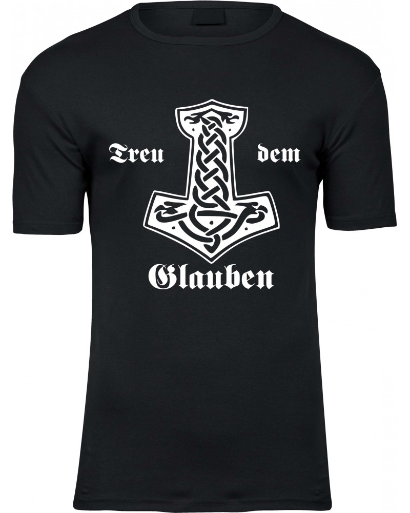 Herren Premium T-Shirt (Treu dem Glauben)