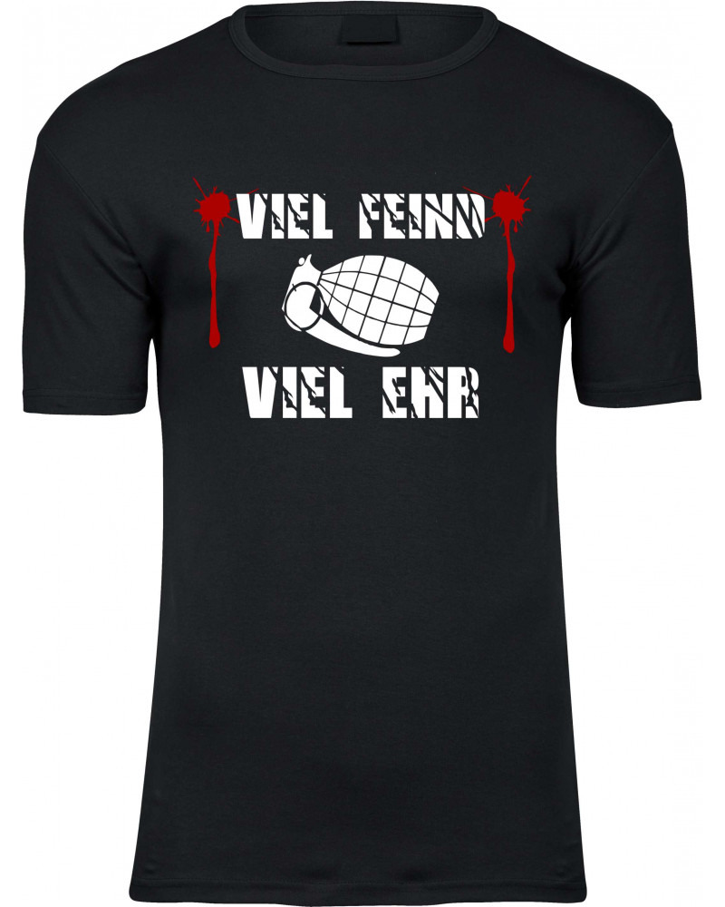 Herren Premium T-Shirt (Viel feind viel Ehr)