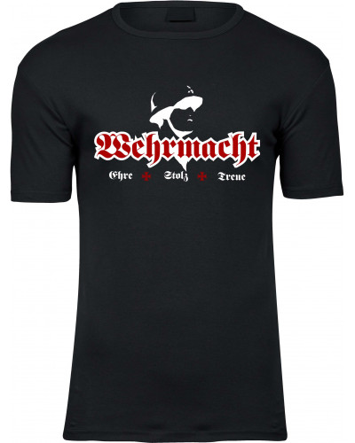 Herren Premium T-Shirt (Wehrmacht, ehre stolz treue)