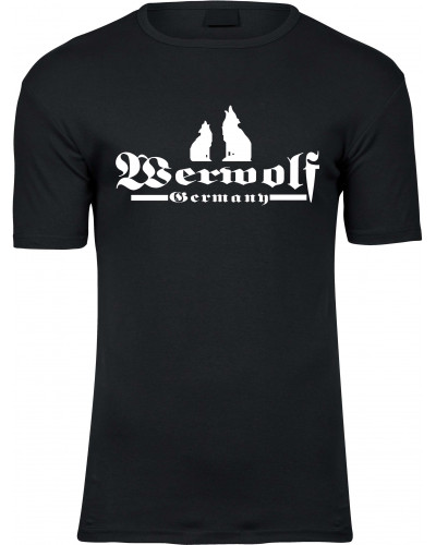 Herren Premium T-Shirt (Werwolf Germany mit Wolf)