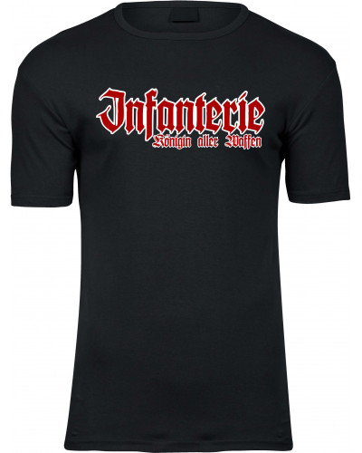 Herren Premium T-Shirt (Infanterie, Königin aller Waffen)