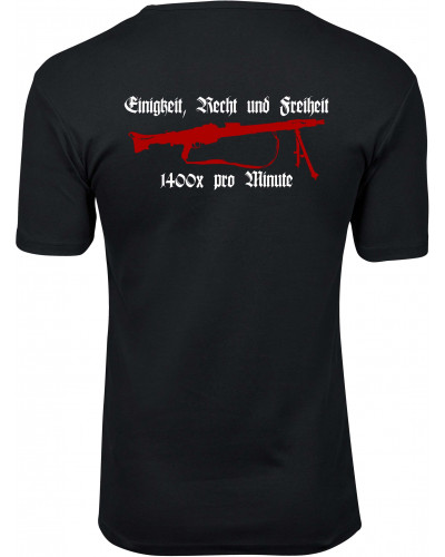 Herren Premium T-Shirt (Mg42 Einigkeit, Recht und Freiheit)