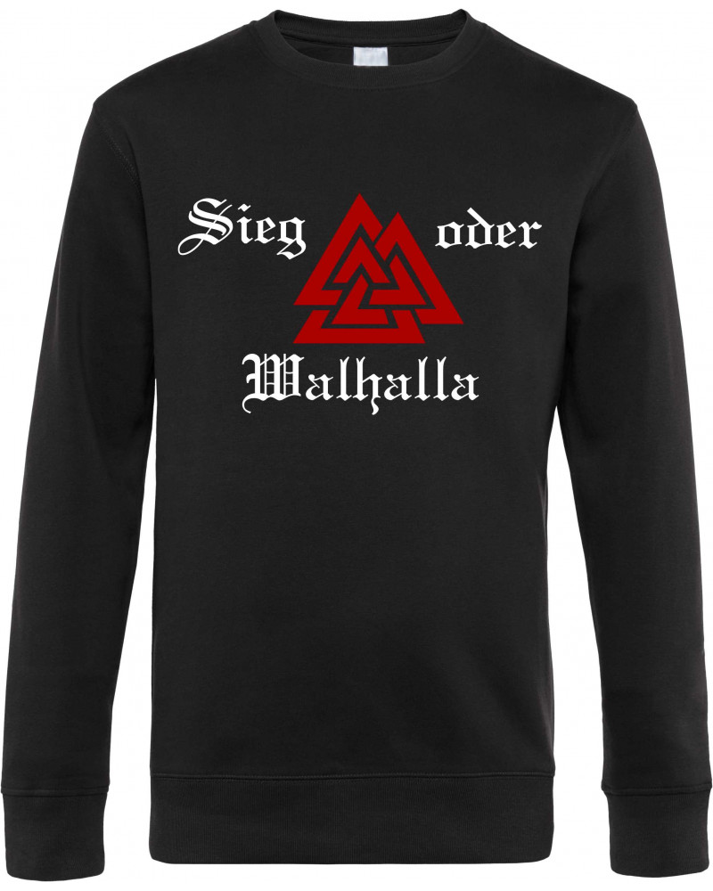 Herren Pullover (Sieg oder Walhalla)