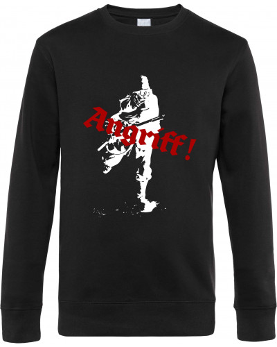 Herren Pullover (Soldat, Angriff)