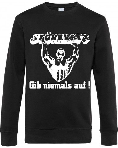 Herren Pullover (Störkraft gib niemals auf)