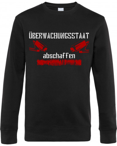 Herren Pullover (Überwachungsstaat abschaffen)