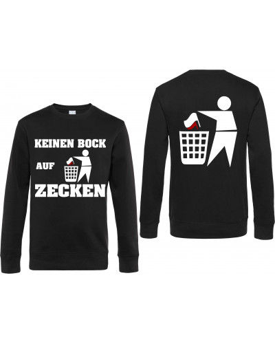 Herren Pullover (Keinen Bock auf Zecken)