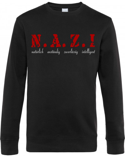 Herren Pullover (Nazi, natürlich anständig)