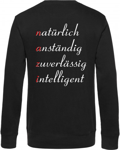 Herren Pullover (Nazi, natürlich anständig)