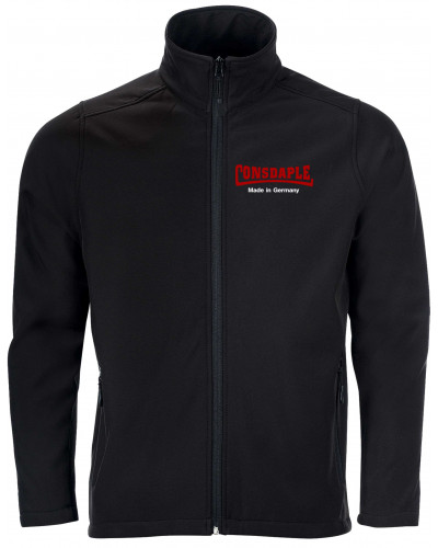 Bestickte Herren Softshell Jacke "2 Lagen" (Consdaple, made in Germany)