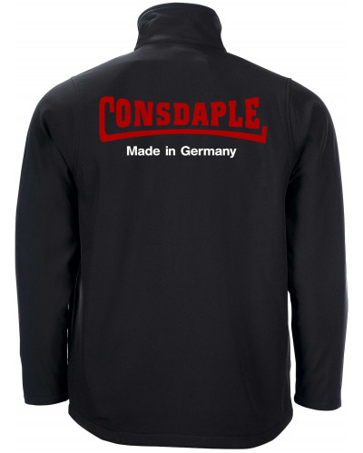 Bestickte Herren Softshell Jacke "2 Lagen" (Consdaple, made in Germany)