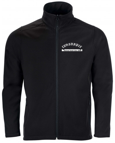 Bestickte Herren Softshell Jacke "2 Lagen" (Consdaple, national brand)