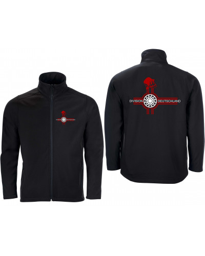 Bestickte Herren Softshell Jacke "2 Lagen" (Divison Deutschland)