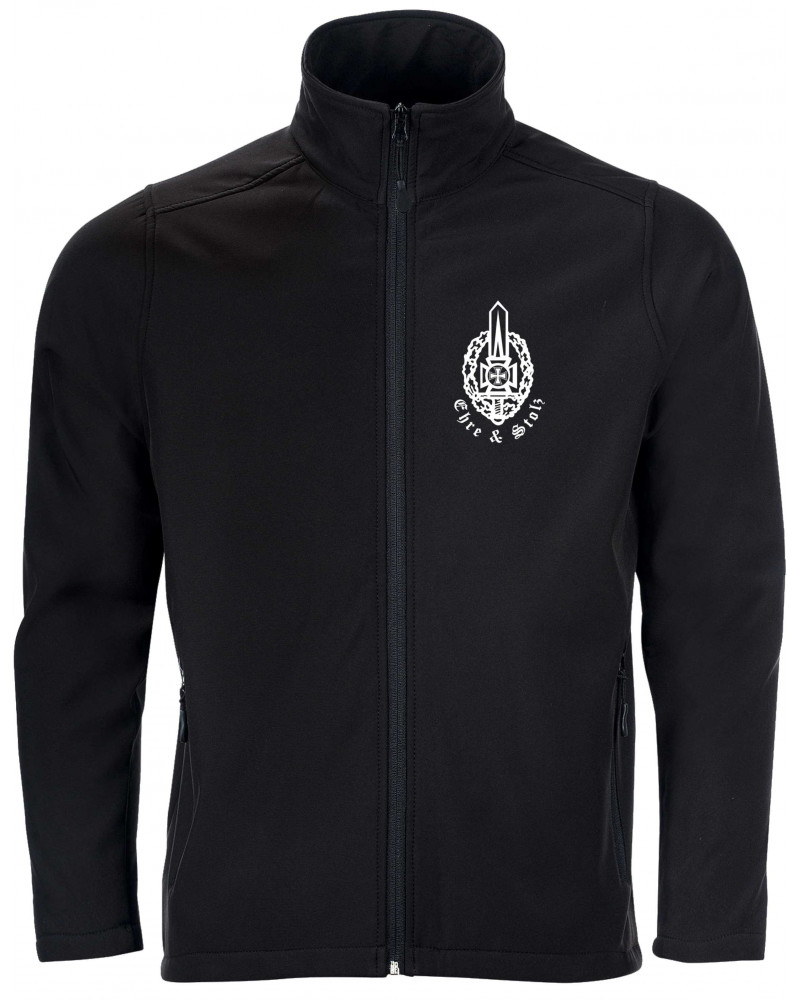Bestickte Herren Softshell Jacke "2 Lagen" (Ehre & Stolz)
