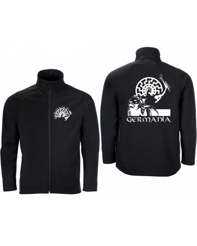 Bestickte Herren Softshell Jacke "2 Lagen" (Germania)