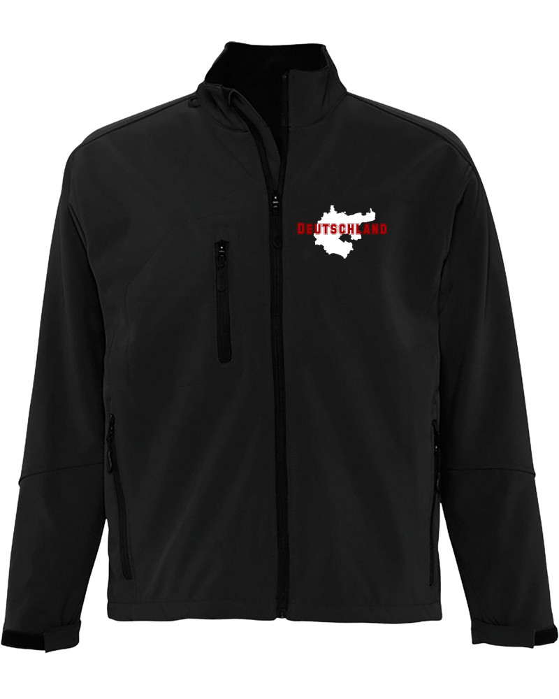 Bestickte Herren Softshell Jacke "3 Lagen" (Aus liebe zur Heimat)