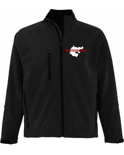 Bestickte Herren Softshell Jacke "3 Lagen" (Aus liebe zur Heimat)