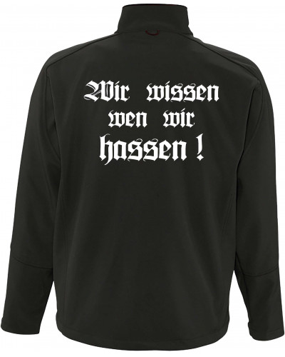 Bestickte Herren Softshell Jacke "3 Lagen" (Berserker)