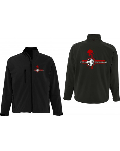 Bestickte Herren Softshell Jacke "3 Lagen" (Divison Deutschland)