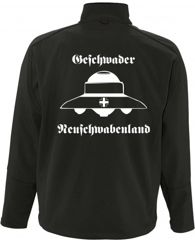 Bestickte Herren Softshell Jacke "3 Lagen" (Geschwader Neuschwabenland)