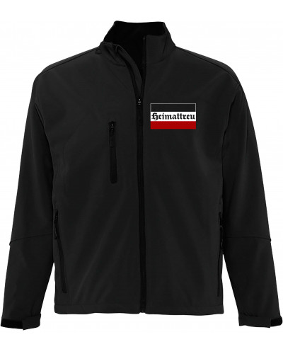 Bestickte Herren Softshell Jacke "3 Lagen" (Heimattreu)