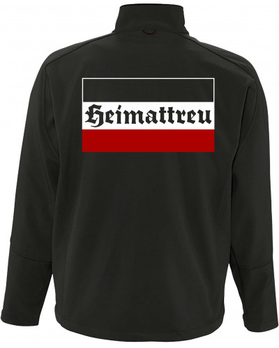Bestickte Herren Softshell Jacke "3 Lagen" (Heimattreu)