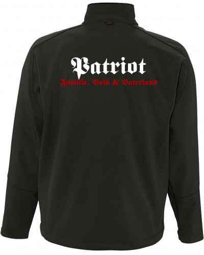 Bestickte Herren Softshell Jacke "3 Lagen" (Patriot)