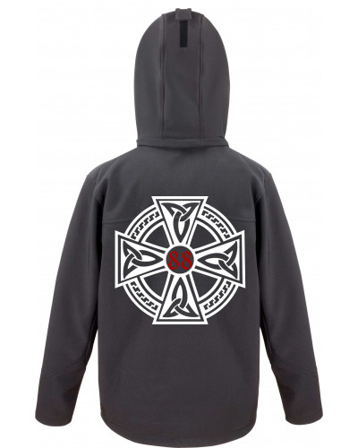 Bestickte Herren Softshell Kapuzenjacke (Celtic 88)