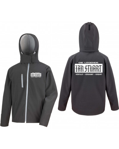 Bestickte Herren Softshell Kapuzenjacke (Ian Stuart)