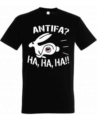 Herren T-Shirt (Antifa, ha ha ha)