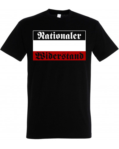 Herren T-Shirt (Nationaler Widerstand)