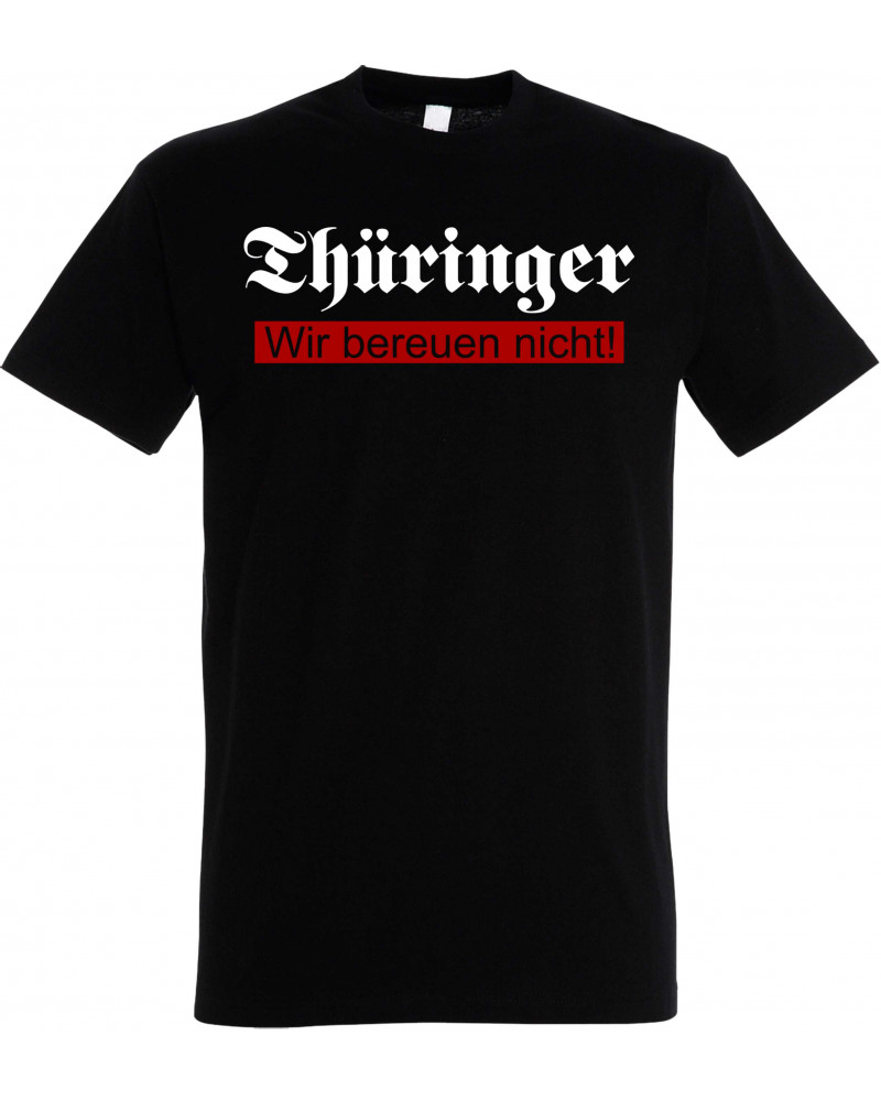 Herren T-Shirt (Thüringer, wir bereuen nicht)