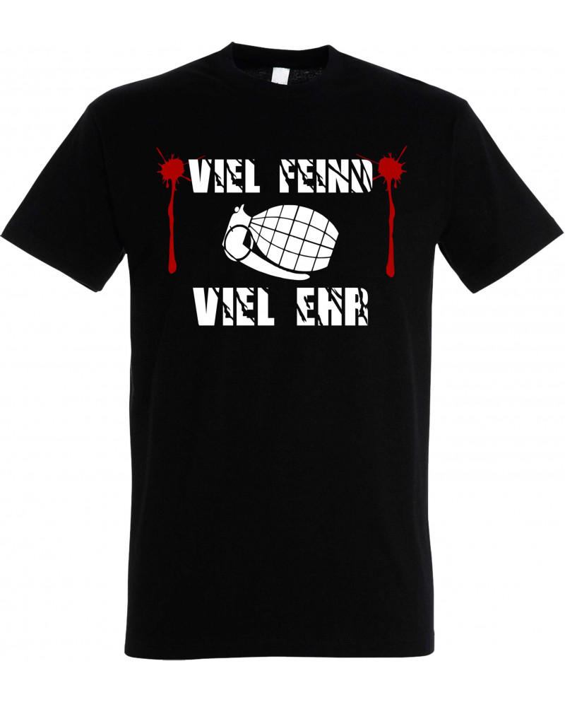 Herren T-Shirt (Viel feind viel Ehr)
