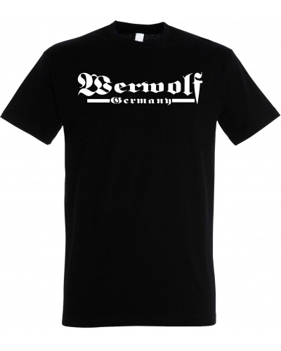 Herren T-Shirt (Werwolf Germany ohne Wolf)