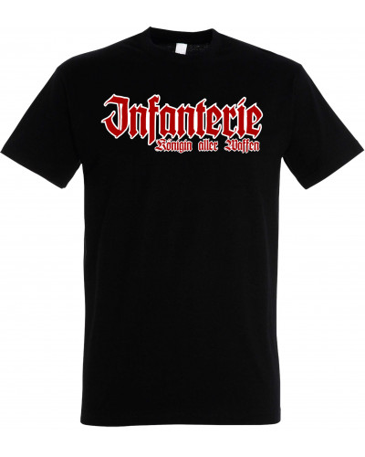 Herren T-Shirt (Infanterie, Königin aller Waffen)