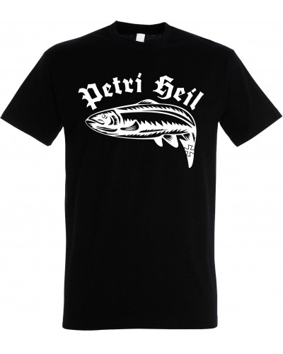 Herren T-Shirt (Petri Heil)