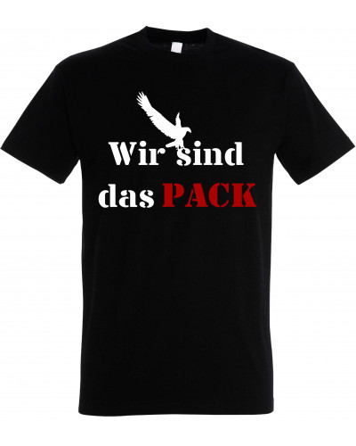 Herren T-Shirt (Wir sind das Pack)