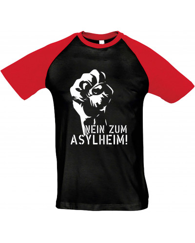 Herren T-Shirt "Bragi" (Nein zum Asylheim)