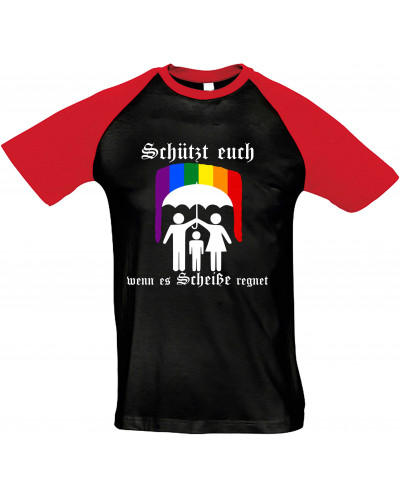Herren T-Shirt "Bragi" (Schützt euch wenn es Scheiße regnet)