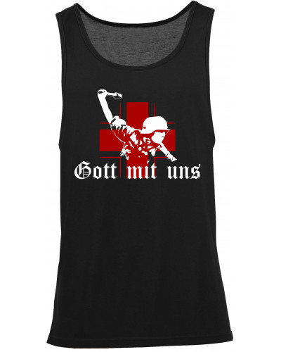 Herren Tanktop "Sport" (Gott mit uns, Soldat)